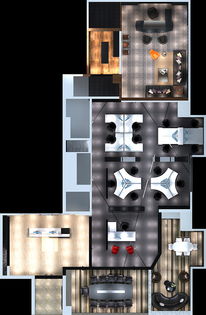 300㎡現(xiàn)代簡(jiǎn)約教育機(jī)構(gòu)裝修案例 讓學(xué)習(xí)空間煥發(fā)活力